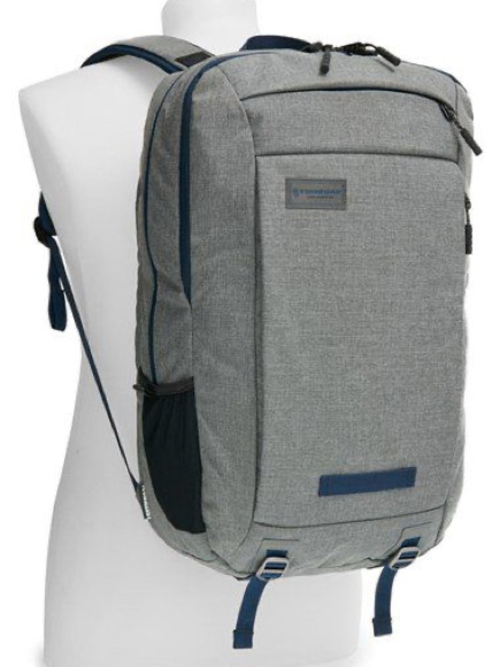 Timbuk2 Grey Backpack with Blue Accents